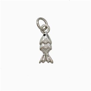 Copper Pendant Pave Zircon, Gold Plated, approx 5-11mm