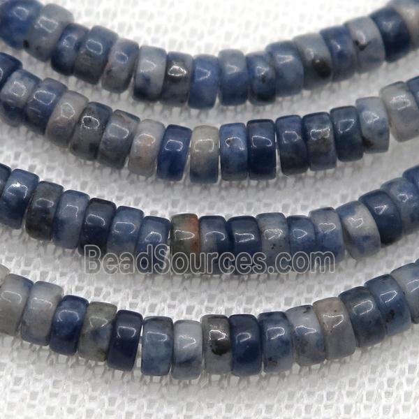 blue aventurine heishi beads
