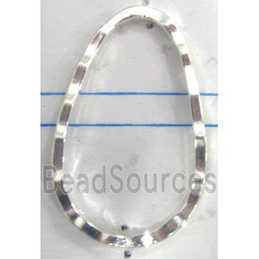 Tibetan Silver ring, Lead free and nickel Free