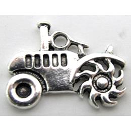 Tibetan Silver charm bead, Lead free and nickel Free