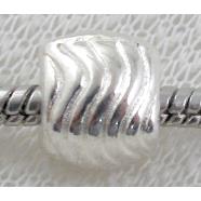 Silver plated bead, Tibetan Silver Spacer Non-Nickel