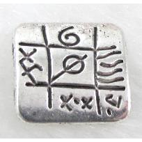 Chinese symbol charms, Tibetan Silver Non-Nickel