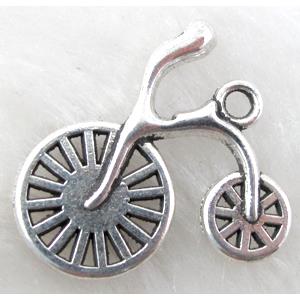 Bicycle charms, Tibetan Silver pendant non-nickel