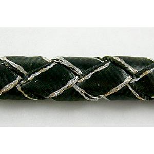 Waxed Cord, Braided, Flat, grade-A
