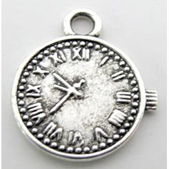 watch charm, Tibetan Silver pendant, Non-Nickel