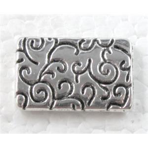 Tibetan Silver Spacer Non-Nickel, 15x22mm, 3.5mm thick