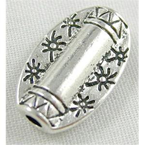 Tibetan Silver Spacer Non-Nickel, 9x15mm