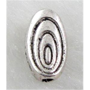 Tibetan Silver Spacers Non-Nickel, 5.5x9.5mm,3mm thin