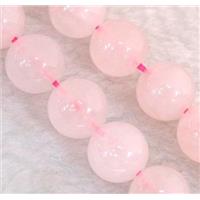 round rose quartz beads, approx 4mm dia, 15.5 inches