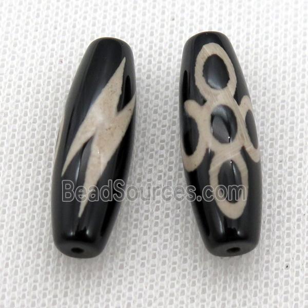 tibetan DZi rice beads
