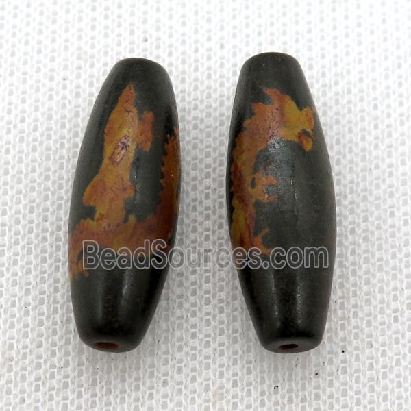 tibetan DZi rice beads