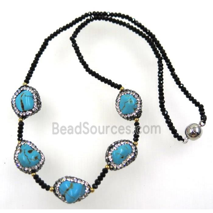 turquoise bead necklace