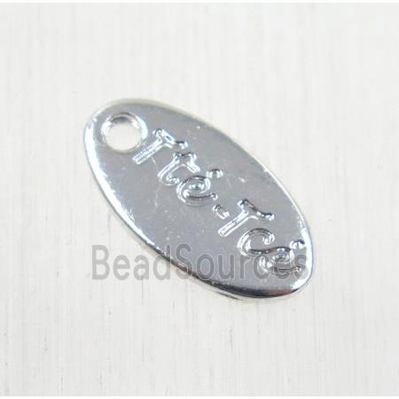 tibetan silver pendant, non-nickel