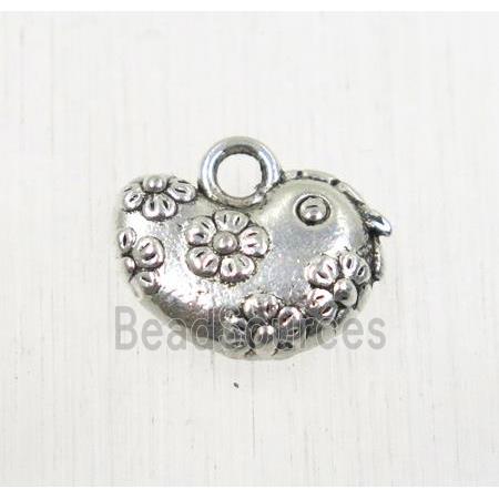 tibetan silver pendant, non-nickel