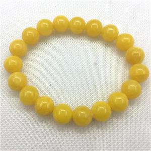 Stretch Jade bracelet, dye, approx 6mm, 28pcs per st