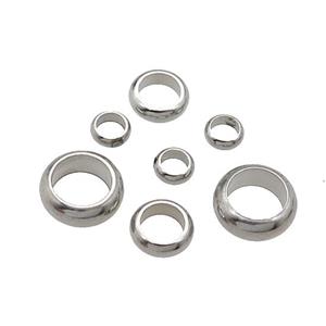 raw Stainless Steel Split JumpRing, approx 4mm dia