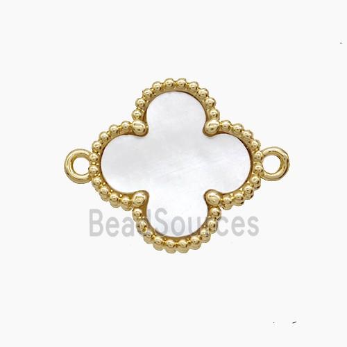 Copper Pendant Pave Zircon, Gold Plated