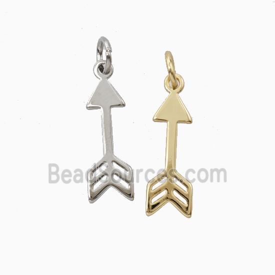 Copper Arrow Pendant Mixed