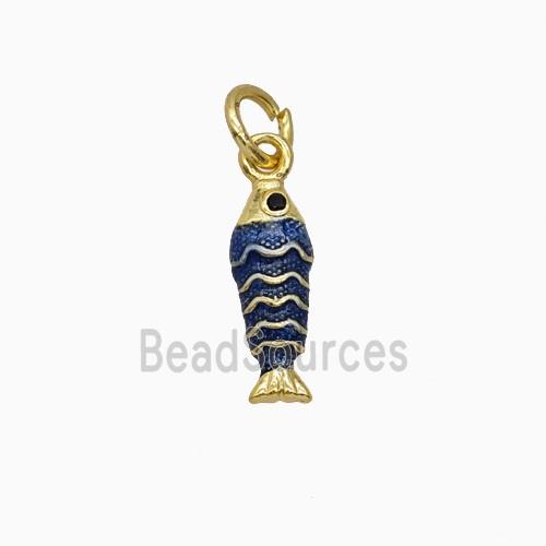 Copper Pendant Pave Zircon, Gold Plated