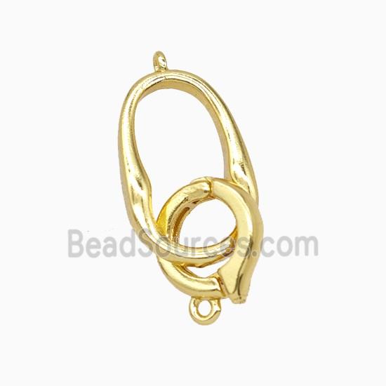 Copper Clasp Gold Plated