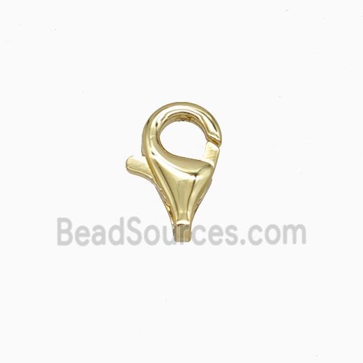 Copper Bead Pave Zircon, Gold Plated