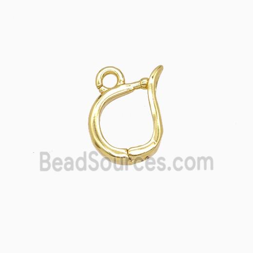 Copper Clasp Gold Plated