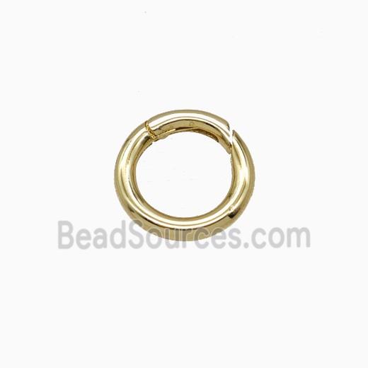 Copper Carabiner Clasp Gold Plated