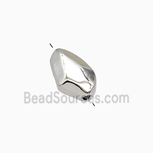 Copper Beads Platinum Plated