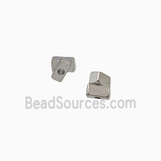 Copper Beads Platinum Plated