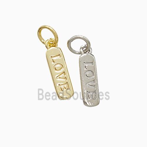 Copper Love Pendant Stick Mixed