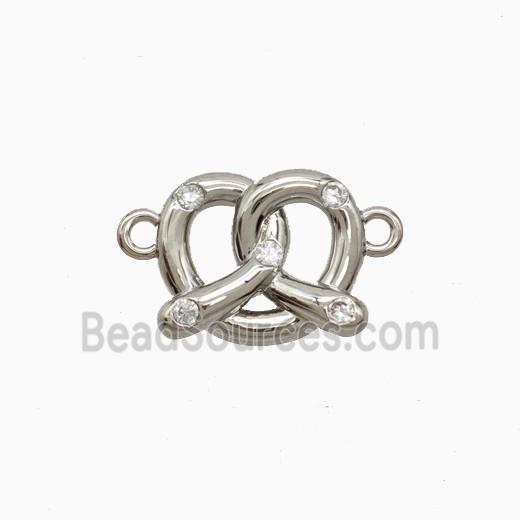 Copper Pendant Pave Zircon, Gold Plated