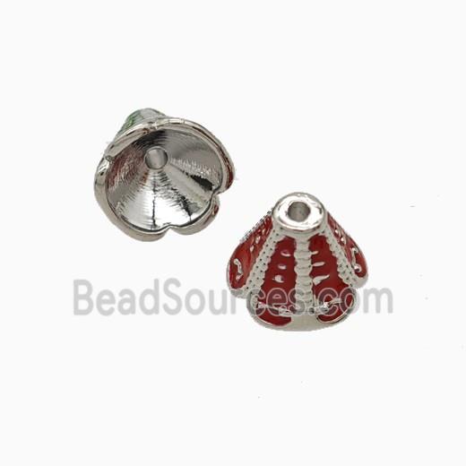 Copper Pendant Pave Zircon, Gold Plated