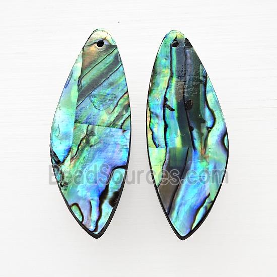 Abalone Shell Teardrop Pendant