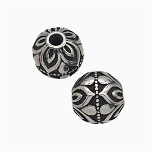 Stainless Steel Bead, approx 9.5mm