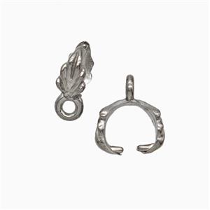 Stainless Steel Pendant, approx 9mm