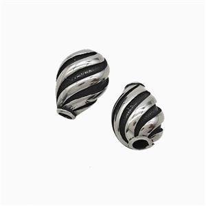 Stainless Steel Bead, approx 7-10mm